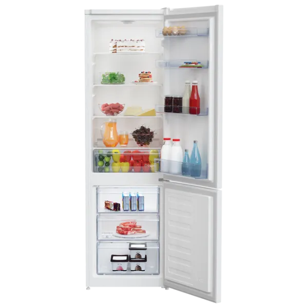 Frigider Beko RCSA300K30WN cu congelator jos 291 l / 181.3 cm / White photo 3