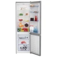 Frigider Beko RCHE390K30XPN cu congelator jos 324 l / 191 cm / Inox photo 3