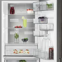Frigider AEG RCB732E5MB cu congelator jos 330 l / 186 cm / Black photo 7