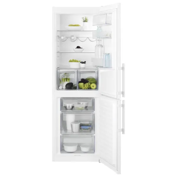 Frigider Electrolux LNT3LE34W4 cu congelator jos 330 l / 185 cm / White photo 2