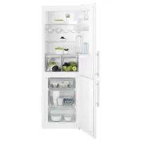 Frigider Electrolux LNT3LE34W4 cu congelator jos 330 l / 185 cm / White photo 2