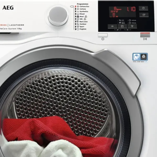 Mașină de uscat rufe AEG T8DBG68S 8 kg/ White photo 3
