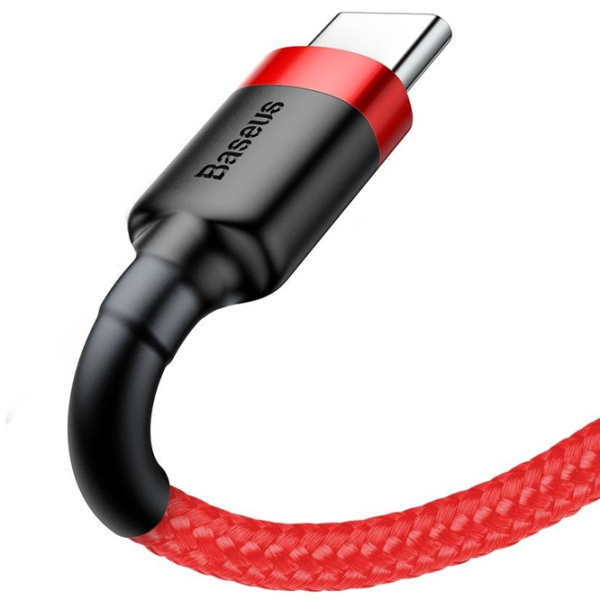 Кабель для телефона CATKLF-B09 Baseus USB Type-A + USB Type-C 1 м/ Красный photo 2