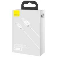 Кабель для телефона CALYS-A02 Baseus USB Type-A + Lightning 1 м/ Белый photo 5