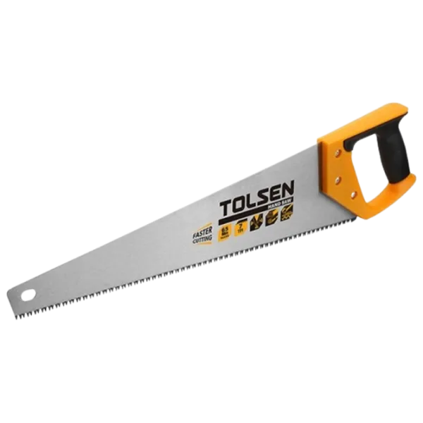 Fierăstrău manual pentru lemn Tolsen 31071 450 mm/ Oțel photo 2 Fierăstrău manual pentru lemn Tolsen 31071 450 mm/ Oțel photo 2