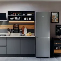 Frigider Hotpoint-Ariston HAFC8 TI21SX cu congelator jos 335 l / 191.2 cm / Inox photo 9