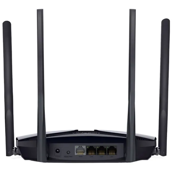 Wi-Fi Роутер Mercusys MR80X 574 Мбит/ c/ 2402 Мбит/ с/ Черный photo 2