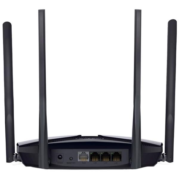 Wi-Fi Роутер Mercusys MR80X 574 Мбит/ c/ 2402 Мбит/ с/ Черный photo 2