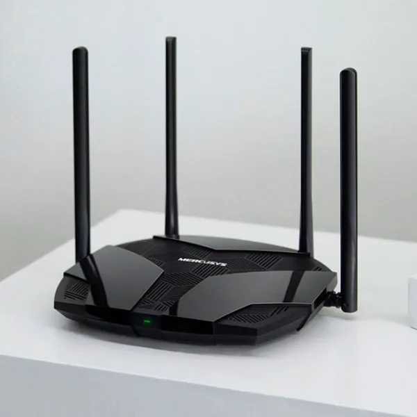 Wi-Fi Роутер Mercusys MR80X 574 Мбит/ c/ 2402 Мбит/ с/ Черный photo 5