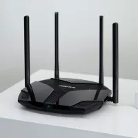 Wi-Fi Роутер Mercusys MR80X 574 Мбит/ c/ 2402 Мбит/ с/ Черный photo 5