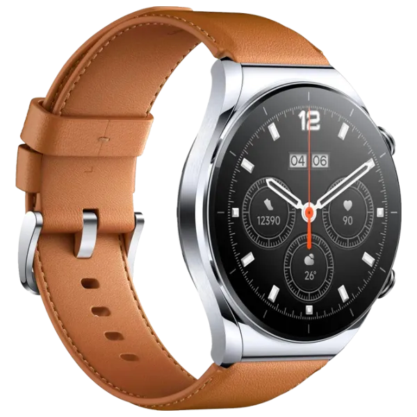 Ceas inteligent Xiaomi Watch S1 1.43"/ Silver Brown photo 2