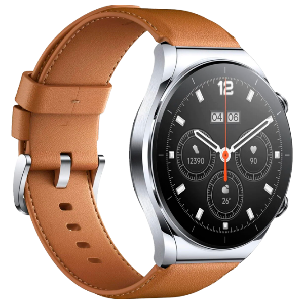 Ceas inteligent Xiaomi Watch S1 1.43"/ Silver Brown photo 2
