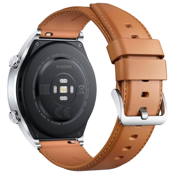 Ceas inteligent Xiaomi Watch S1 1.43"/ Silver Brown photo 5