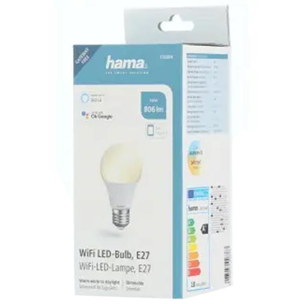 Умная лампочка светодиодная Hama 176584 E27/ 7 Вт/ 6500 К/ 806лм/ White photo 5 Умная лампочка светодиодная Hama 176584 E27/ 7 Вт/ 6500 К/ 806лм/ White photo 5