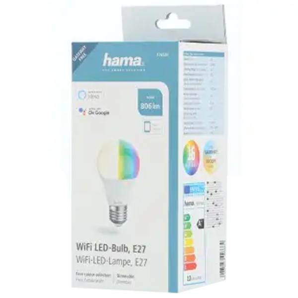 Умная лампочка светодиодная Hama 176581 E27/ 10 Вт/ 6500 К/ 806лм/ RGB photo 5 Умная лампочка светодиодная Hama 176581 E27/ 10 Вт/ 6500 К/ 806лм/ RGB photo 5