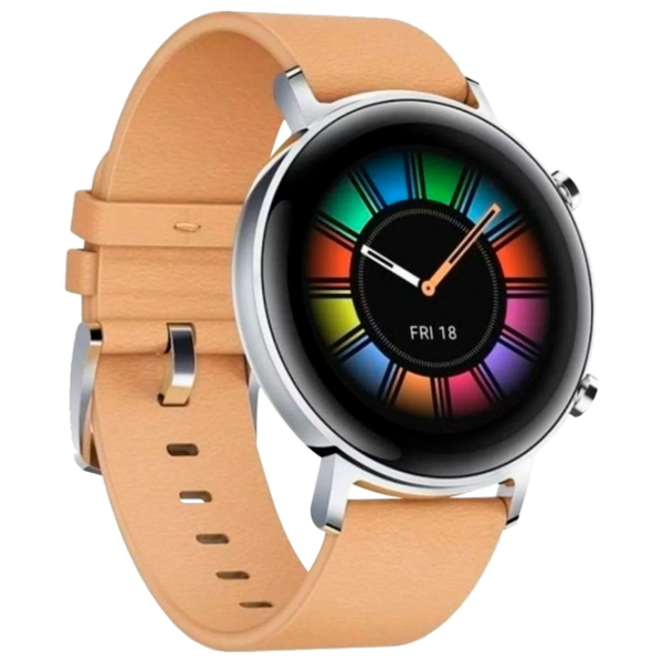 Умные часы Huawei Watch GT2 1.2"/ Dan-B19/ Серебристый Бежевый photo 2