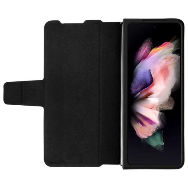 Husă pentru smartphone Samsung Galaxy Z Fold 4 5G Nillkin/ Flip Cover/ Leather/ Black Black photo 4