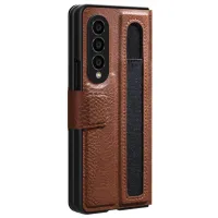 Husă pentru smartphone Samsung Galaxy Z Fold 4 5G Nillkin/ Flip Cover/ Piele/ Black Brown photo 2