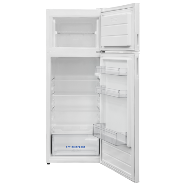 Frigider Daewoo FTL213FWT0MD cu congelator sus 212 l / 145 cm / White photo 2