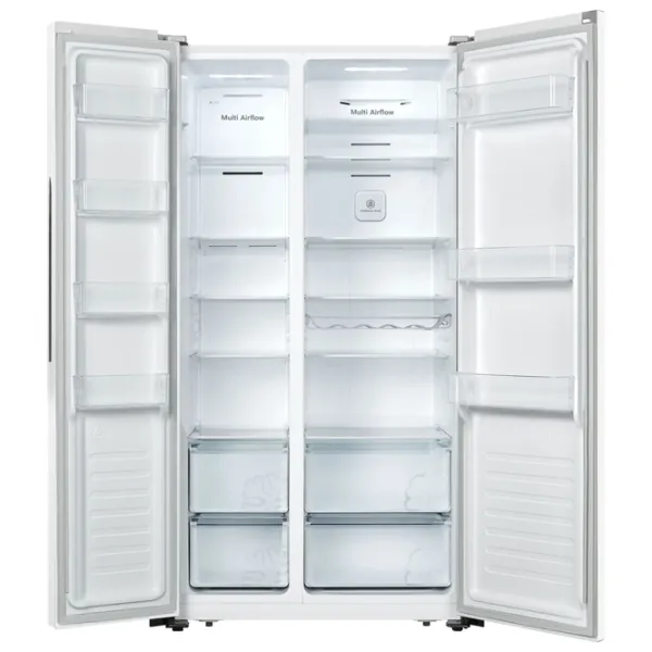 Frigider Hisense RS677N4AWF Side by Side 508 l / 189.6 cm / White photo 2