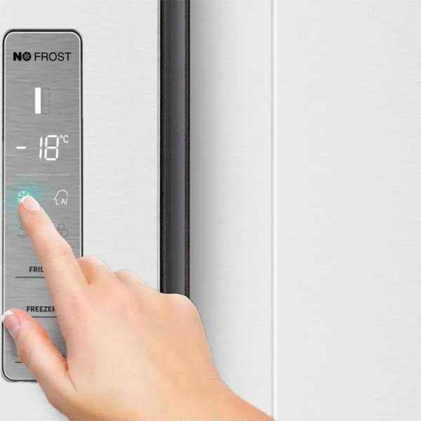 Frigider Hisense RS677N4AWF Side by Side 508 l / 189.6 cm / White photo 3
