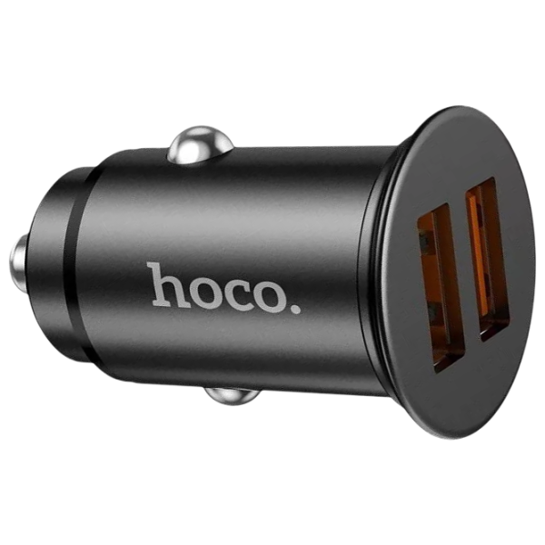 Încărcător auto Hoco NZ1 Black photo 2