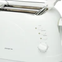 Toster Polaris PET0702L Mecanic/ 750 W/ White photo 4