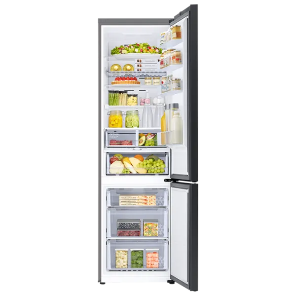 Frigider Samsung Bespoke RB38A6B6212/UA cu congelator jos 385 l / 203 cm / White photo 7