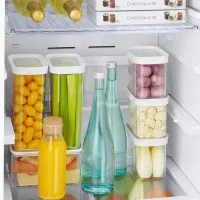 Frigider Samsung Bespoke RB38A6B6222/UA cu congelator jos 385 l / 203 cm / Black photo 10