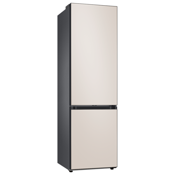 Frigider Samsung Bespoke RB38A6B6239/UA cu congelator jos 385 l / 203 cm / Beige photo 3