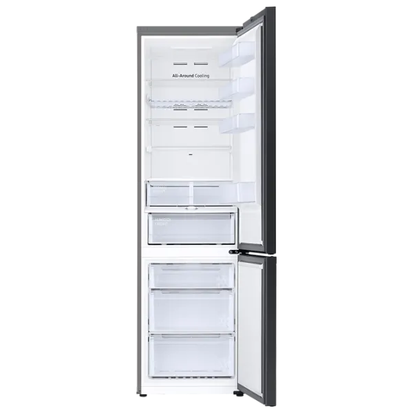 Frigider Samsung Bespoke RB38A6B6239/UA cu congelator jos 385 l / 203 cm / Beige photo 6