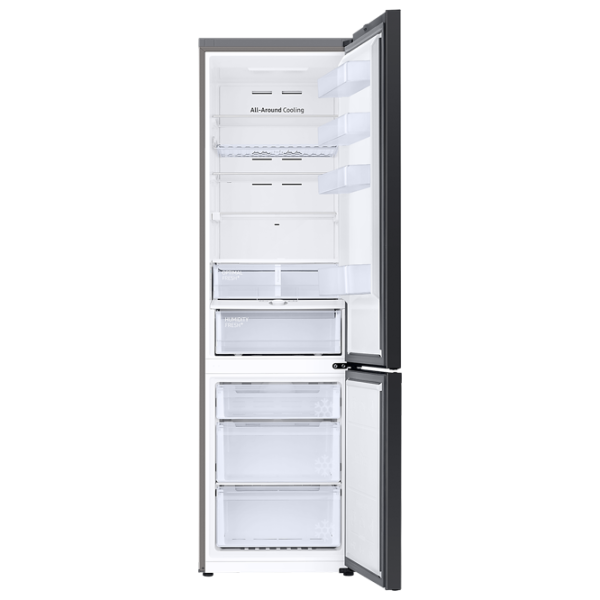 Frigider Samsung Bespoke RB38A6B6239/UA cu congelator jos 385 l / 203 cm / Beige photo 6