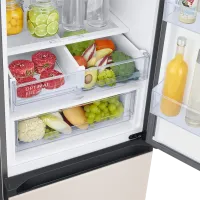 Frigider Samsung Bespoke RB38A6B6239/UA cu congelator jos 385 l / 203 cm / Beige photo 9