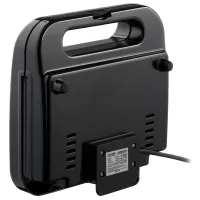 Aparat pentru sandvișuri Ardesto SM-H110BGR 700 W / Black photo 3