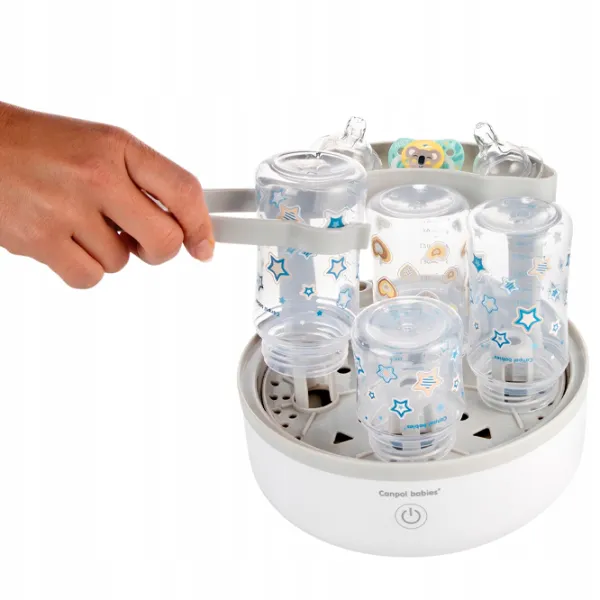 Стерилизатор Canpol Babies (77/ 052) Стационарный/ с паром/ Белый photo 4