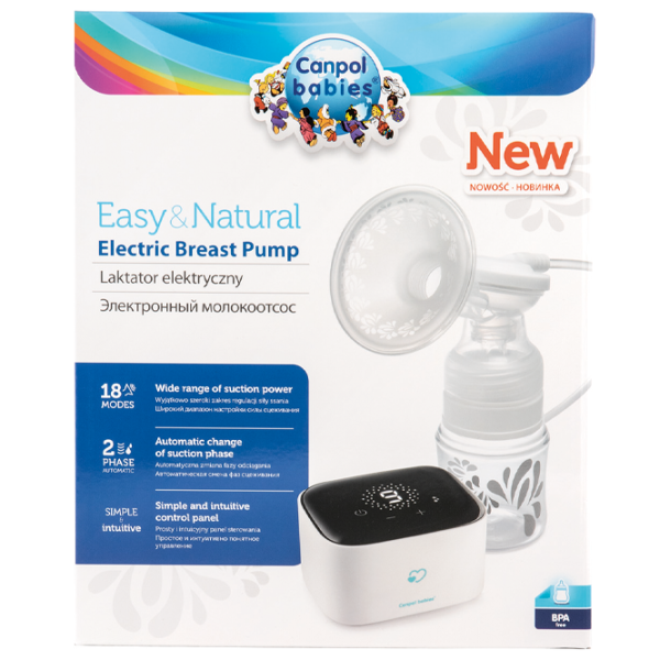 Pompă de sân Canpol Easy&Natural Electrică/ 120 ml photo 6