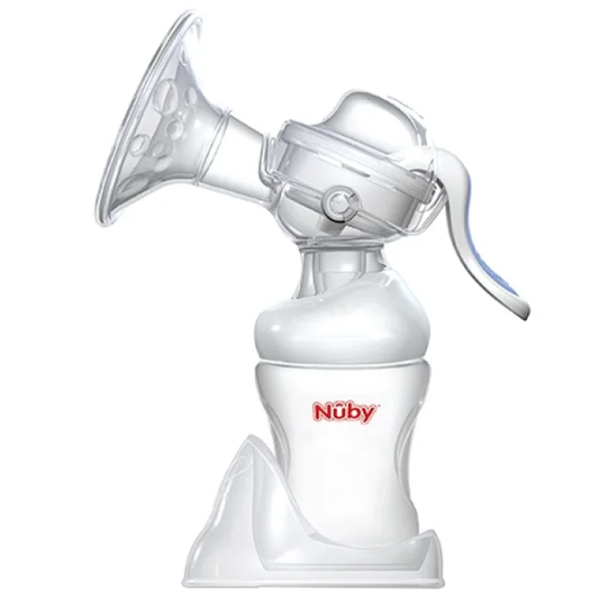 Pompă de sân Nuby NV01001 Manuală/ 240 ml photo 5