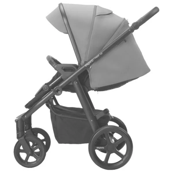 Cărucior pentru copil Espiro Next Up Chrome 617/ Graphite photo 6