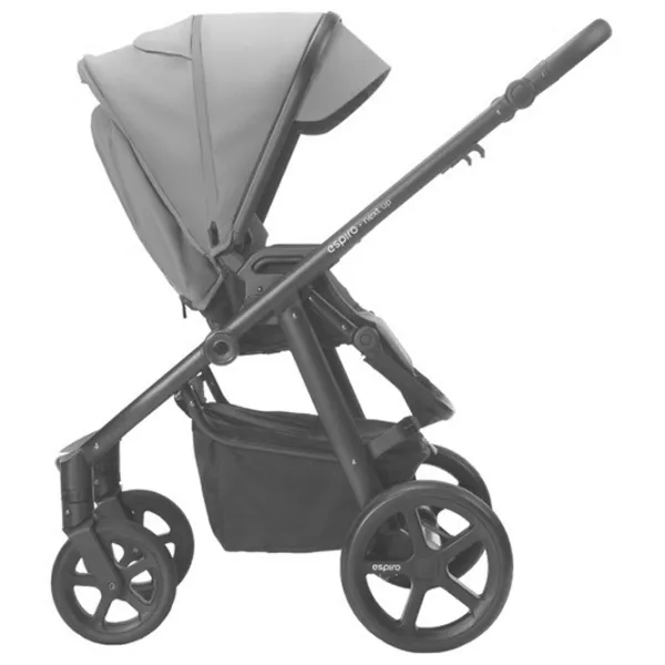 Cărucior pentru copil Espiro Next Up Chrome 617/ Graphite photo 7