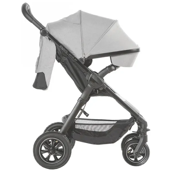 Cărucior pentru copil Espiro Sonic Air 17/ Graphite photo 3