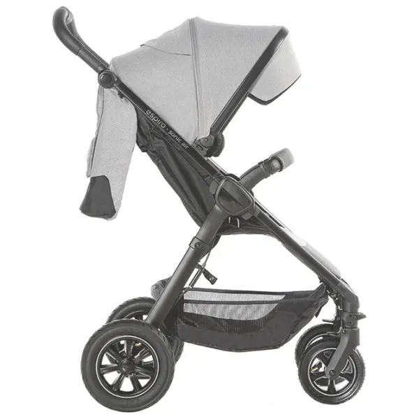 Cărucior pentru copil Espiro Sonic Air 17/ Graphite photo 4