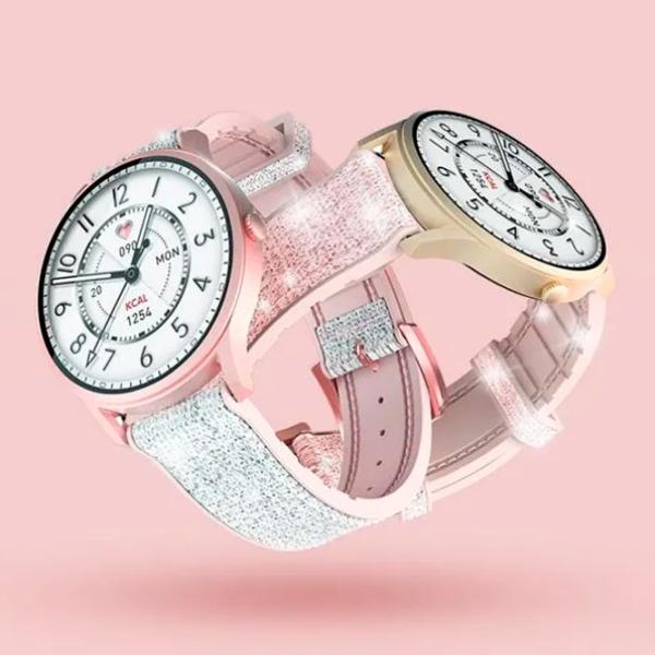 Ceas inteligent Kieslect Lora Lady Calling 1.32"/ Diamond Pink photo 5