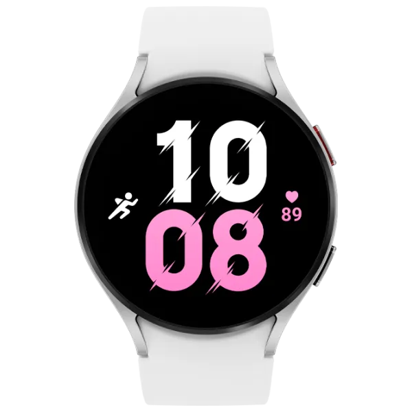 Ceas inteligent Samsung Galaxy Watch5 1.36"/ 44 mm/ Silver - White photo 2