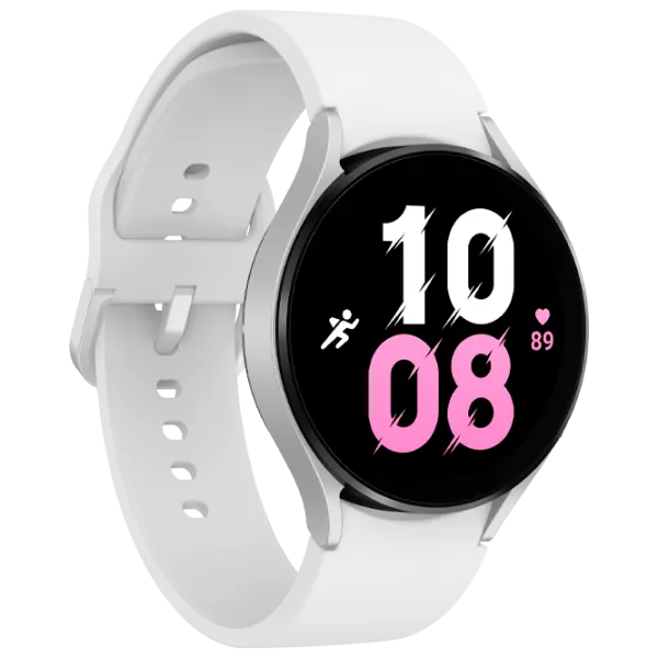 Ceas inteligent Samsung Galaxy Watch5 1.36"/ 44 mm/ Silver - White photo 3