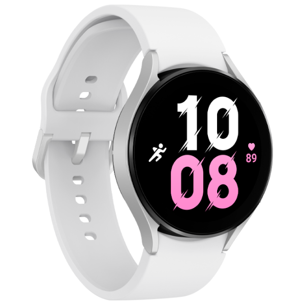 Ceas inteligent Samsung Galaxy Watch5 1.36"/ 44 mm/ Silver - White photo 3