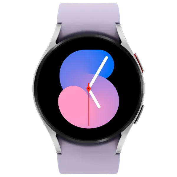 Ceas inteligent Samsung Galaxy Watch5 1.19"/ 40mm/ Silver - Purple photo 2