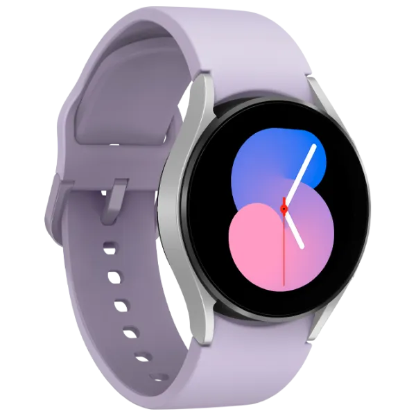 Ceas inteligent Samsung Galaxy Watch5 1.19"/ 40mm/ Silver - Purple photo 3