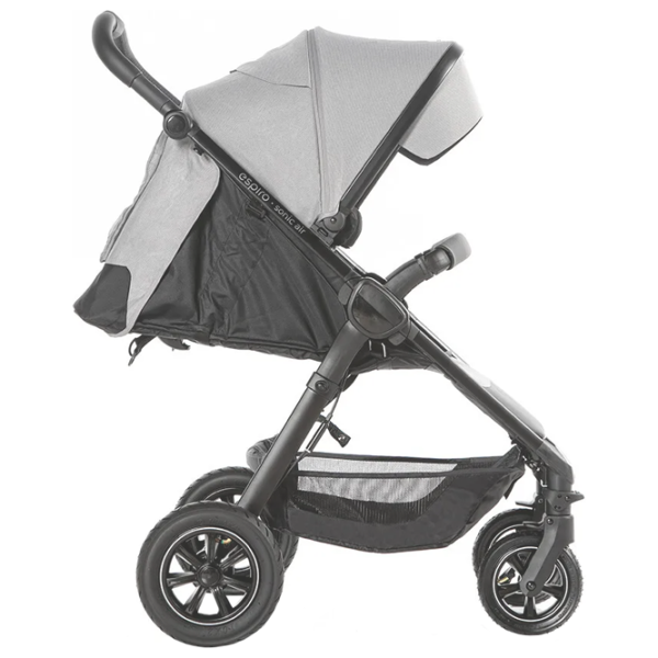 Cărucior pentru copil Espiro Sonic Air 50/ Gray photo 5 Cărucior pentru copil Espiro Sonic Air 50/ Gray photo 5
