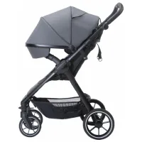 Cărucior pentru copil Espiro Sonic Gel 107/ Gray photo 3
