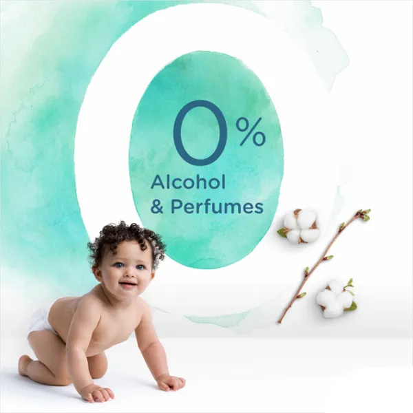 Влажные салфетки Pampers Aqua Pure 2+1 x 48 для младенцев photo 2